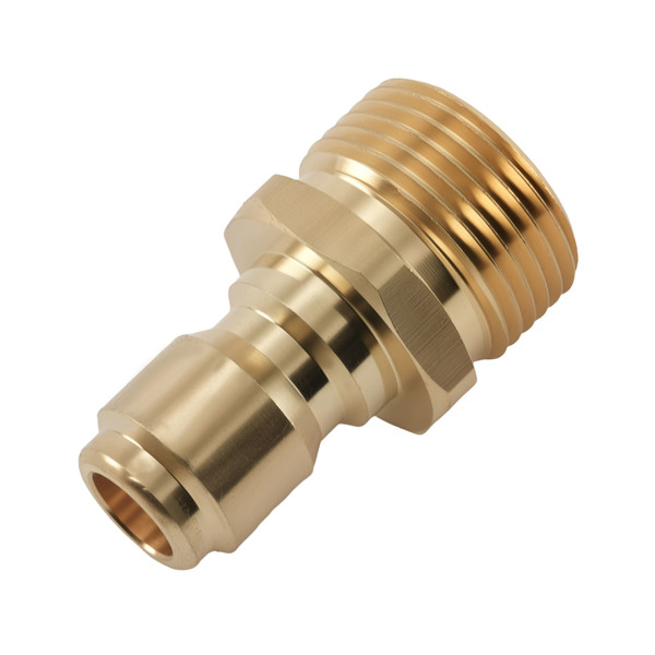 3/8'' Pressure Washer Tee Splitter Coupler Y-Shape Two Gun to One Power Washer-5