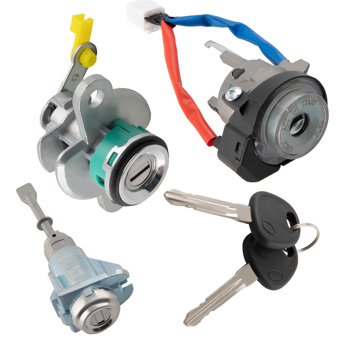 FULL DOOR LOCK & IGNITION SWITCH CYLINDER fit for HYUNDAI ELANTRA 2007-2010 SAME KEY