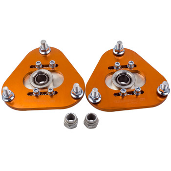 Front Coilover Camber Plate Top Hat fit for Toyota Celica 2000-2006 Pillow Ball Adj.