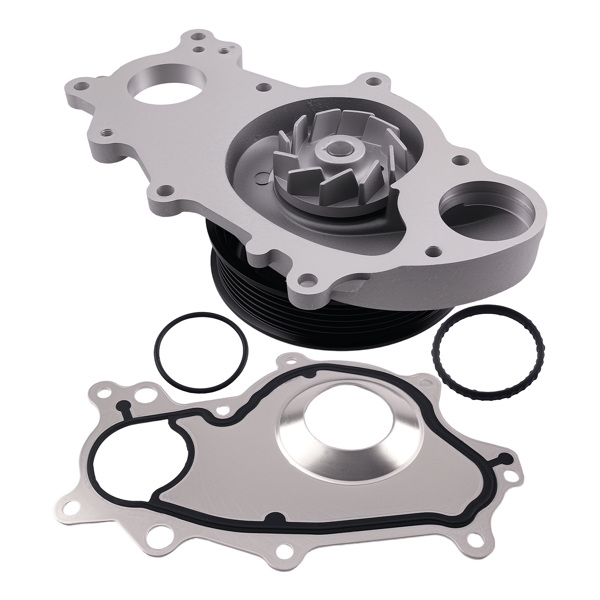 Engine Coolant Pump fit for Ford F-150 Transit V6 3.3L 3.5L 3.7L 125-3285 Aluminum-6