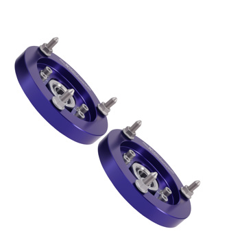 2pcs Front Top Mounts Camber Plates + Pillow Ball Bushing fit for BMW E46 1999-2005