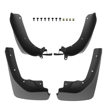 4X Mudguards Fender Mud Flaps fit fit for Ford Explorer 2011-19 Mud Flaps Black