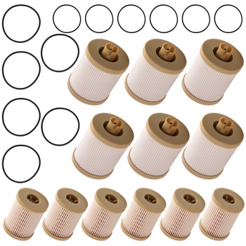 6pcs Fuel Filter fit for Ford F-650 F-750 LCF 4.5L V6 Diesel engines FD4616 P550527