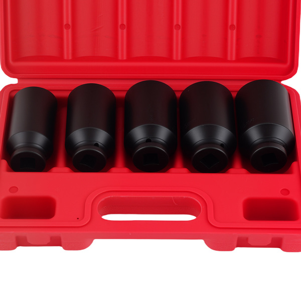 12 Point Impact Socket Set fit for VW Ford Renault 1/2" 30 32 34 35 36mm 5Pcs-3