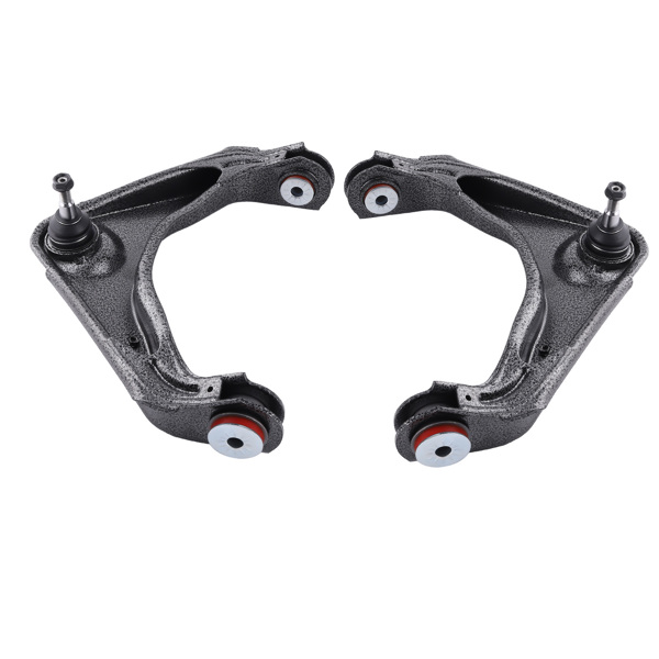 12Pcs Front Control Arms Kit Poly Bushing fit for 2001-2010 Chevy Silverado 2500 HD-1