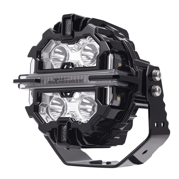 5 Inch LED Work Light Bar Pods White Amber DRL fit for Off Road SUV UTV Truck 4X4-4