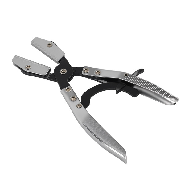 3PCS Hose Pinch Off Pliers Set fit for Auto Coolant Fuel Brake Lines 8-12" Ratchet-1
