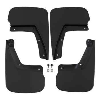 Black Splash Guards fit for Chevrolet Tahoe 2015-2020 23228521 Front & Rear Complete