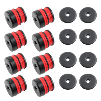8x Silicone Body Mount Bushings Kit fit for Ford Super Duty Crew Cab F250 2008-2016