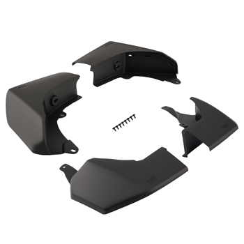 4PCS Mud Flaps Mud Guard Set fit for Land Rover Discovery 4 2009-2016 Black