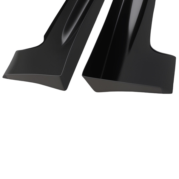 Body Panel Kit Extension fit for Honda Civic 4Dr 8th Gen 2006-2011 Black Side Skirt-3
