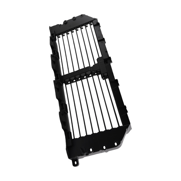 Black Front Control Shutter fit for Ford F-150 2021-2023 ML3Z8475D Direct Replace-6