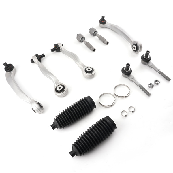 Control Arm Kit w/ Ball Joint Tie Rods fit for Audi A6 2006-2011 EV800389 ES800269-9