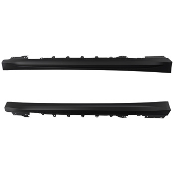 Matte Black 2pcs Standard Side Skirt fit for BMW F36 M3 4Door 2014 2015-2020 PP