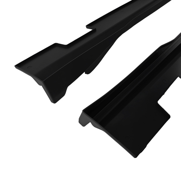 ABS Matte Black Side Skirt Panel Kit fit for Dodge Charger 2015-2023 Extension-2