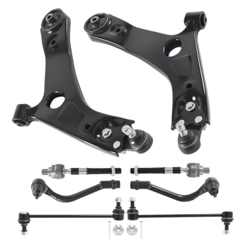 8pc Lower Control Arms Kit fit for 2010-2013 Hyundai Tucson 2011-2013 Kia Sportage