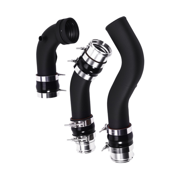 Turbo Charge Pipe Kit fit for BMW 128i 228i 320i 328i N20 2.0L Black 2012-2018-3