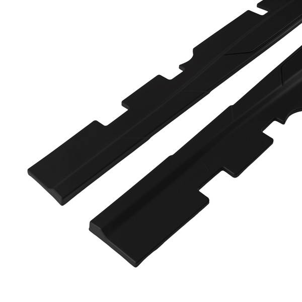 ABS Matte Black Side Skirt Panel Kit fit for Dodge Charger 2015-2023 Extension-1