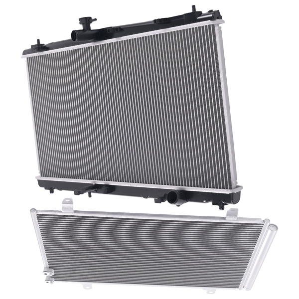 Radiator & AC Condenser fit for Toyota Camry LE SE 2.5L 2012-2017 13270 16410AZ031-9