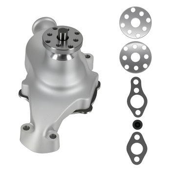 Satin Aluminum Water Pump fit for Small Block Chevy SBC 283 305 327 350 High Flow