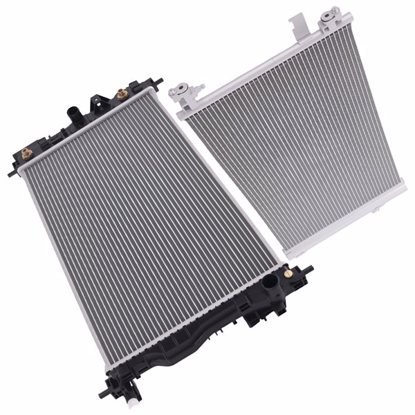 Aluminum Radiator &AC Condenser fit for Buick Allure/LaCrosse 10-16 CU13146 22809024-9