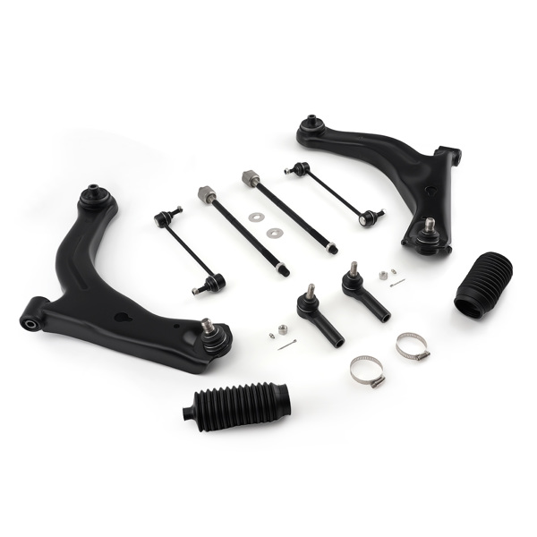 10PC Front Lower Control Arm Sway Bar Link Tie Rod fit for Ford Escape Tribute 01-04-9