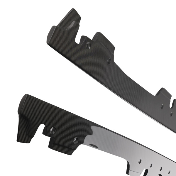 Side Skirt Extension Panel 2pcs Kit fit for BMW E92 E93 M3 2008 2009 2010-2013-7