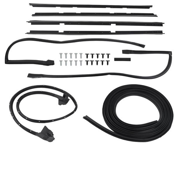 9PCS Weatherstripping Seals Kit fit for 78-81 Chevrolet LeMans&Malibu 2 Door 23256-9