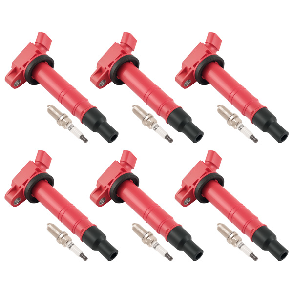 Full Ignition Coil Spark Plug Set fit for Toyota 4Runner 4.0L V6 2003-2009-9