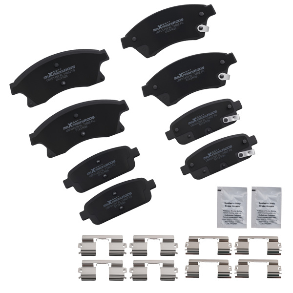 Front Rear Ceramic Brake Pads Set fit for Buick Encore Verano Chevy Cruze Sonic Trax-9
