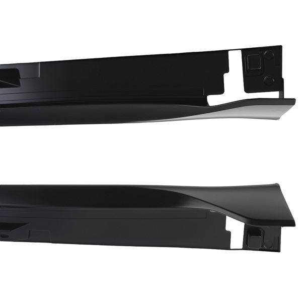 ABS Side Skirt 2pcs Kit fit for Honda Civic Sedan 4DR Si 2016-2021 Matte Black-3