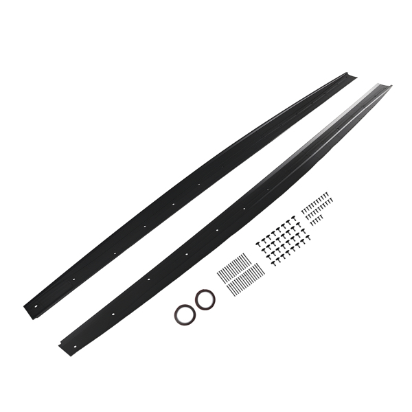 Side Skirt Extension Body Panel Kit fit for BMW 4 Series F32/F33/F36 14-2020 Black-9