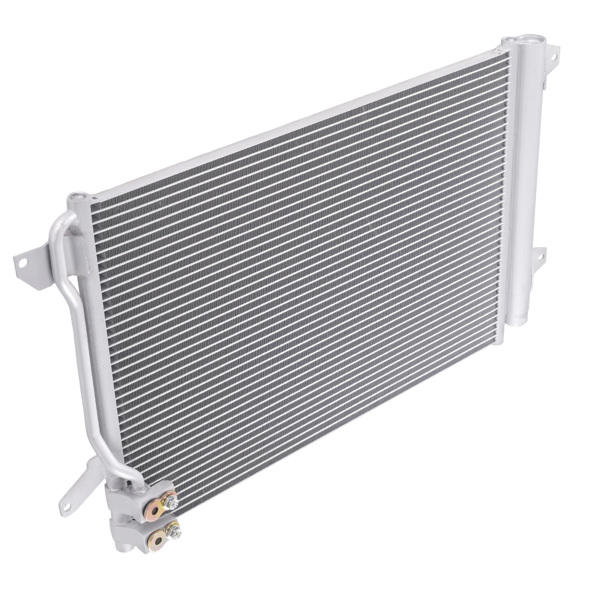 Aluminum Cooling Radiator &AC Condenser fit for VW Jetta 2.0L 2.5L 2011-2015 8013215-3