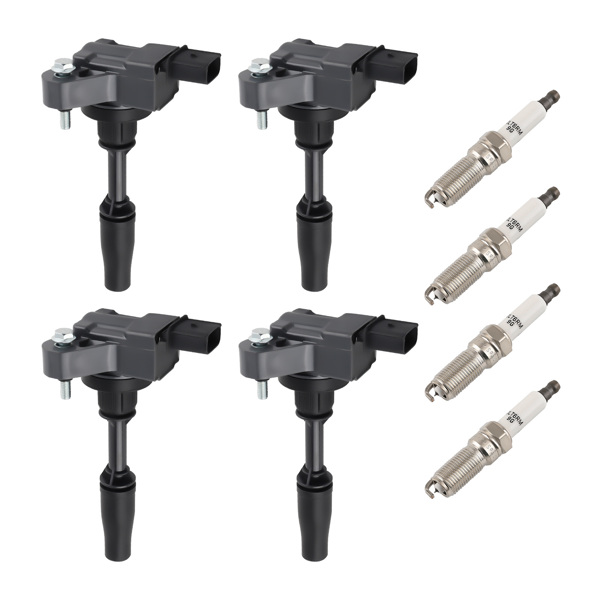 Ignition Coil & Spark Plug Kit UF-680 fit for Chevrolet Malibu 2.0L 2014-2020-9