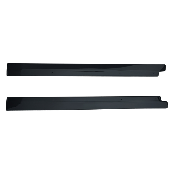 Body Extension Kit Side Panel fit for Toyota Camry 18-24 Gloss Black ABS Skirt 2PCS-5