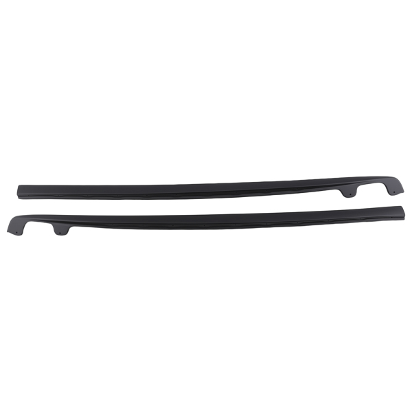 Black Side Body Extension fit for Chevrolet Corvette Wide Body 2005-13 ABS 2 Piece-3
