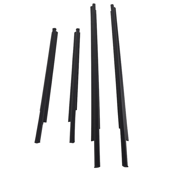4PC Window Weatherstrip Moulding Trim Seal Belt fit for Toyota Yaris Sedan 2007~2016-3