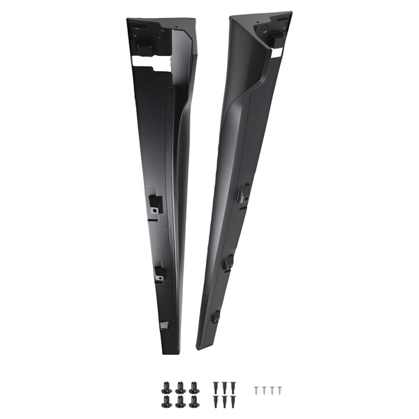ABS Side Skirt 2pcs Kit fit for Honda Civic Sedan 4DR Si 2016-2021 Matte Black-9