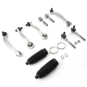 Control Arm Kit w/ Ball Joint Tie Rods fit for Audi A6 2006-2011 EV800389 ES800269