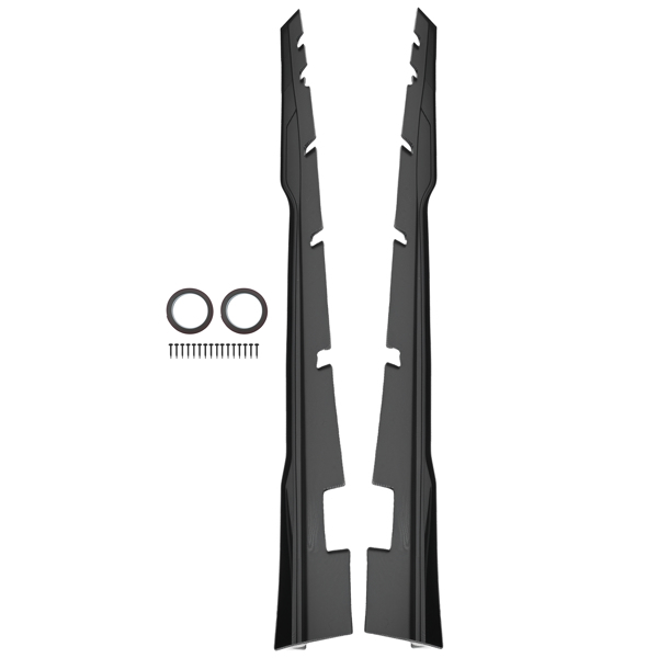 Lower Side Body Extension Kit fit for Dodge Charger 2015-2022 2023 Carbon Look-9