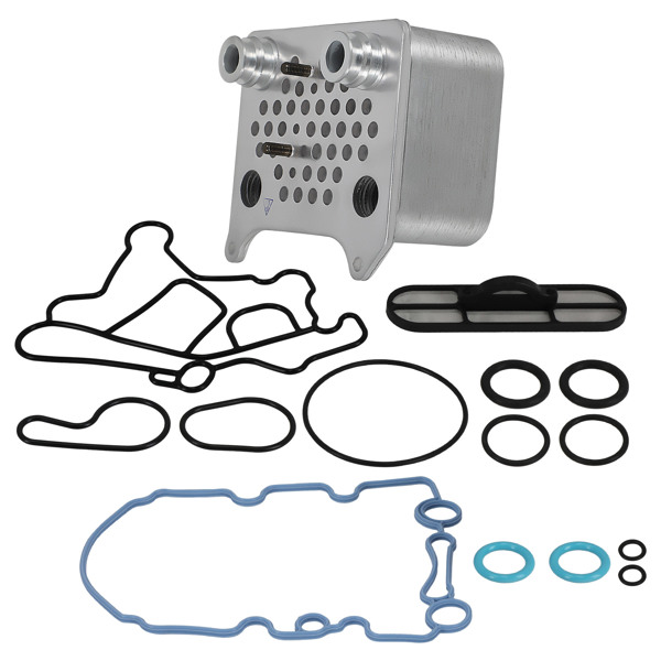 Engine Oil Cooler Assembly fit for Ford Powerstroke 6.0L V8 2003-2010 3C3Z6A642CA-9