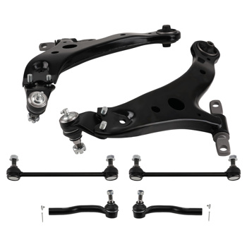 Front Lower Control Arm Tie Rods Sway Bar End Link fit for Toyota Avalon Camry 12-17