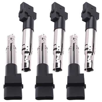 6PCS Ignition Coil Pack fit for VW Eos Passat A3 2006-2008 UF531 UF556 C1466