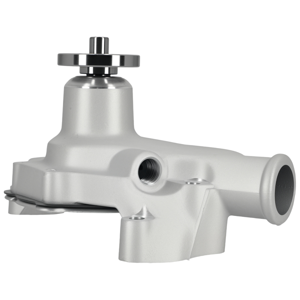 Satin Aluminum Water Pump fit for Small Block Chevy SBC 283 305 327 350 High Flow-3