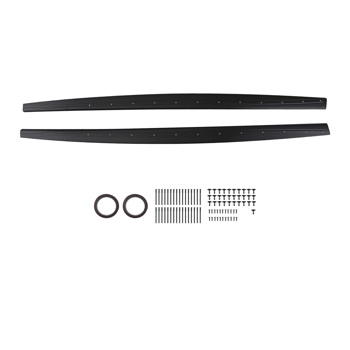 ABS Side Skirt Extension Kit fit for BMW F32 F33 F36 4 Series 14-2020 Matte Black