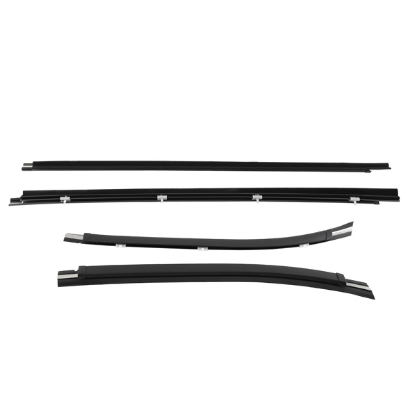 Door Window Moulding Trim Weatherstrip Kit fit for Toyota Tacoma Double Cab 95-2004-9
