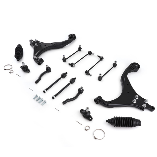 Front Lower Control Arm Tie Rod End Kit fit for Kia Sportage 2005-2010 12pc EV800095-9