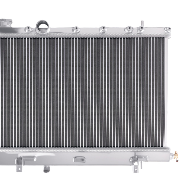 2 Row Aluminum Engine Coolant Radiator fit for Subaru Impreza WRX 2.5L 2006-2007-6