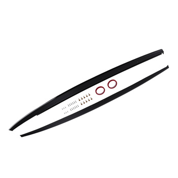 ABS Side Skirt Extension Panel fit for BMW F30 F31 3-Series M Sport 12-18 Black