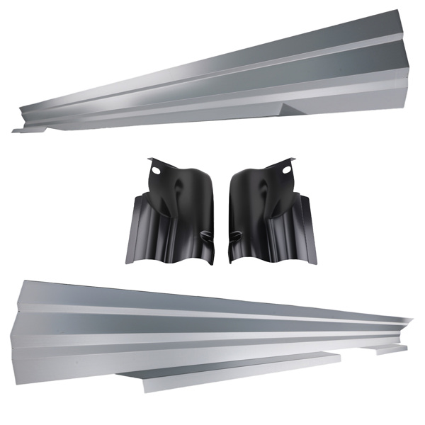 Outer Rocker Panels & Cab Corner 4x Set fit for Ford F-150 Super Crew 4D 09-2014-9